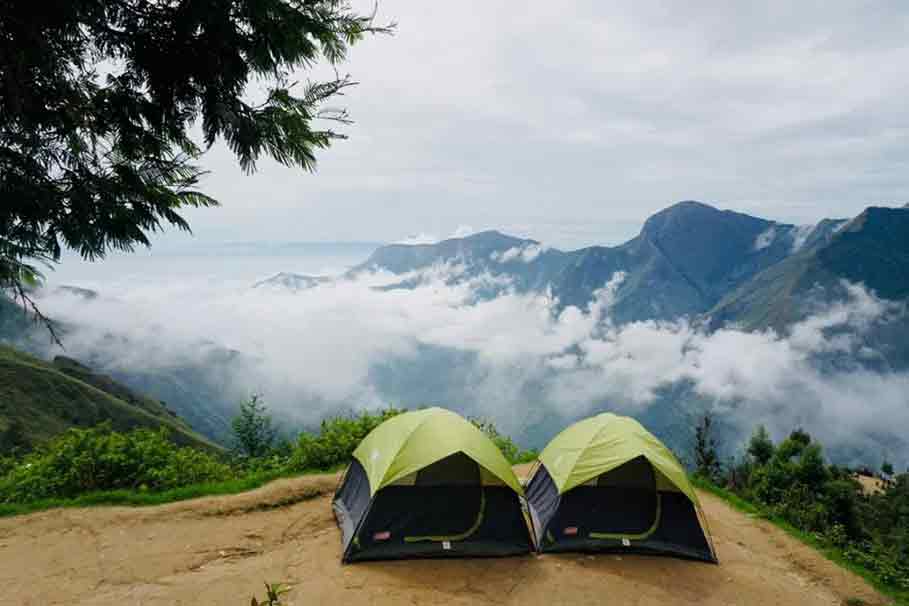Camping in Top Station Munnar