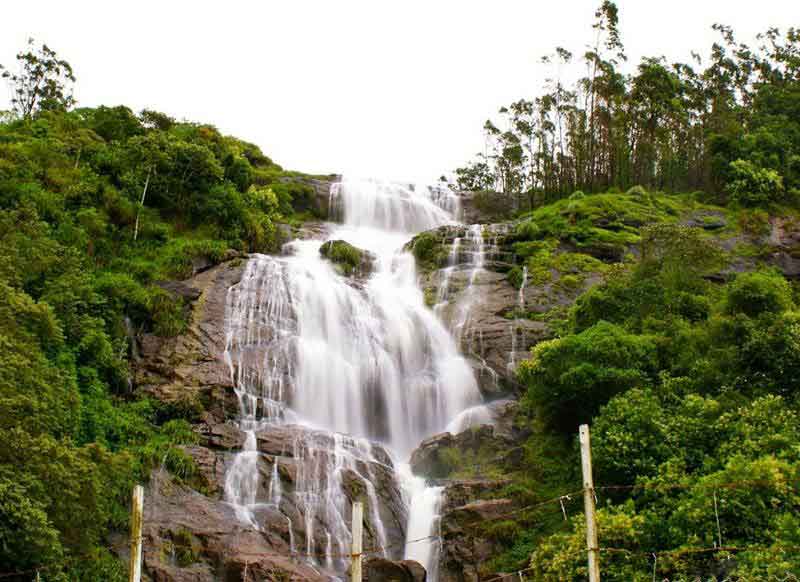 Sunset view from Chinnakanal Waterfalls