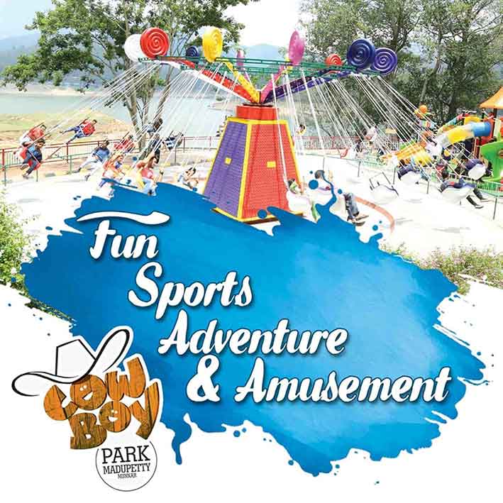 Adventure activities at Cowboy Park Munnar