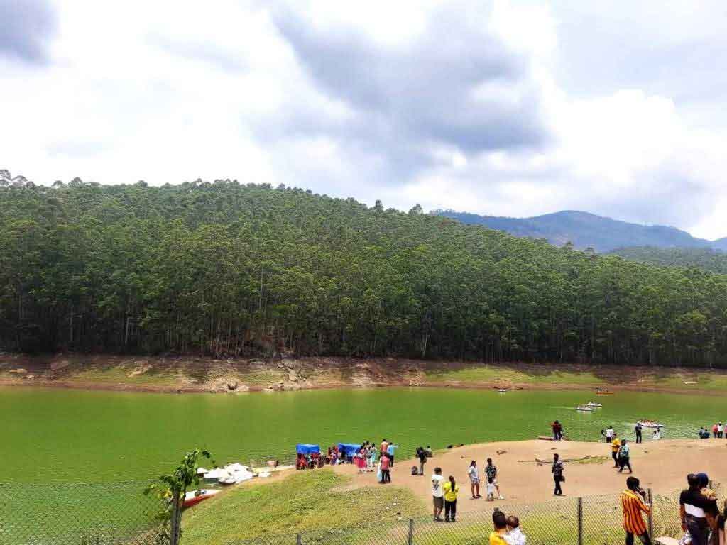 Romantic honeymoon destination Echo Point in Munnar Kerala