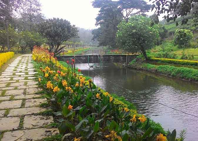 Boating activity at Hydel Park Munnar Kerala
