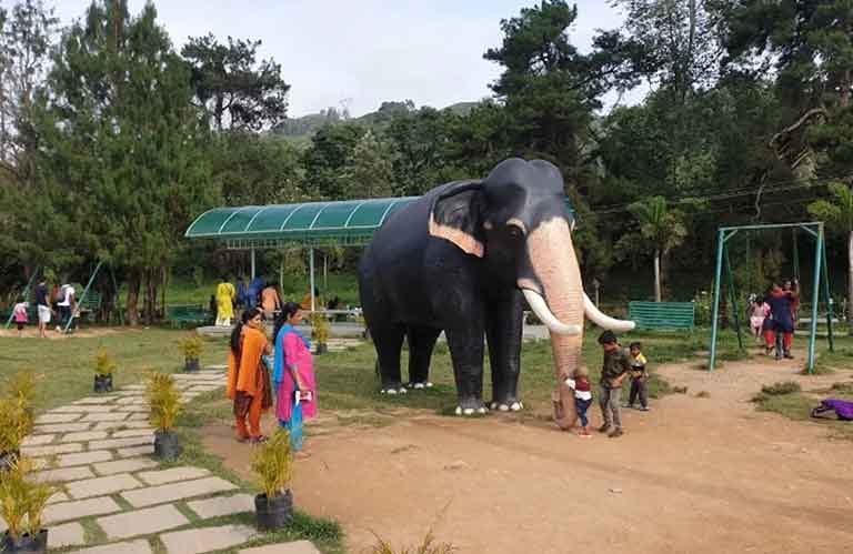 Eco tourism at Hydel Park Munnar Kerala