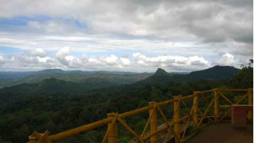 Sunset view from Karadippara View Point Munnar Kerala