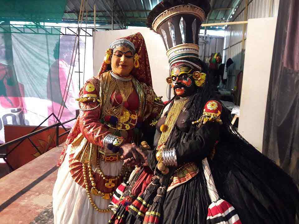 Kathakali Show Near Hotels in Munnar