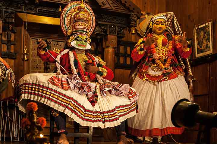 Kathakali Show in Pallivasal