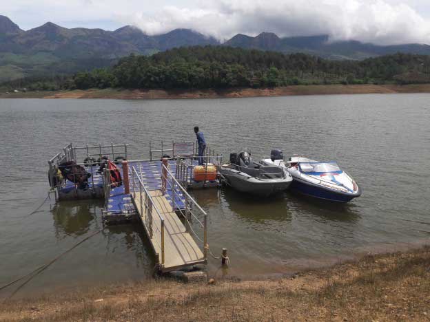Sunrise view at Mattupetty Dam boating spot