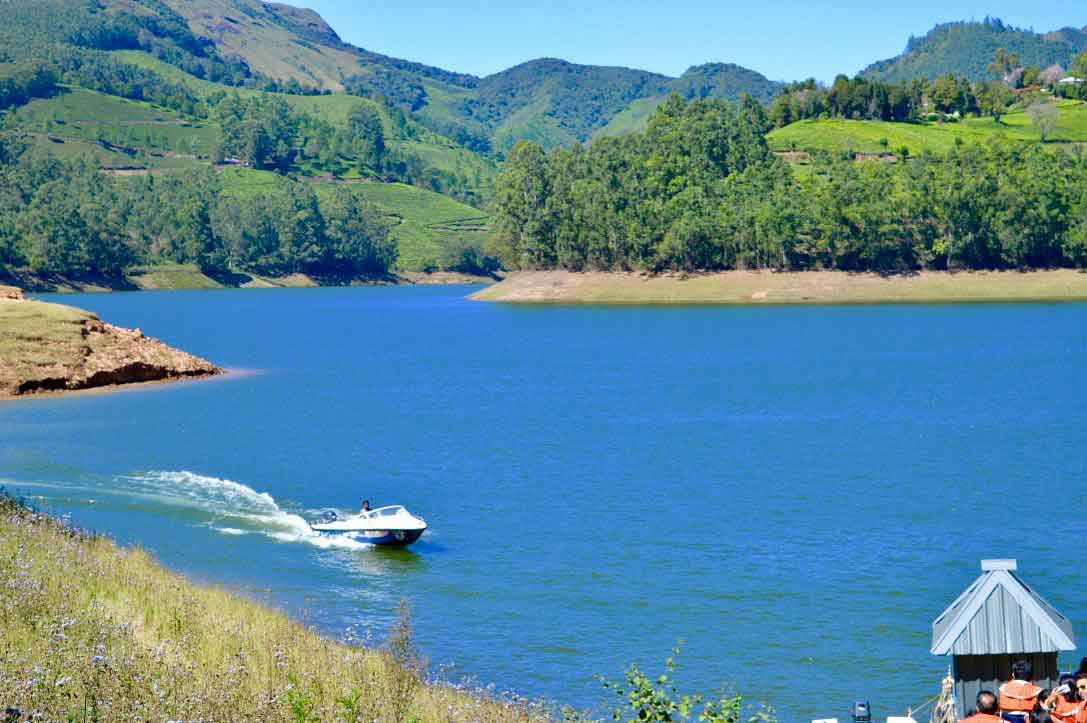 Pedal boating experience at Mattupetty Dam