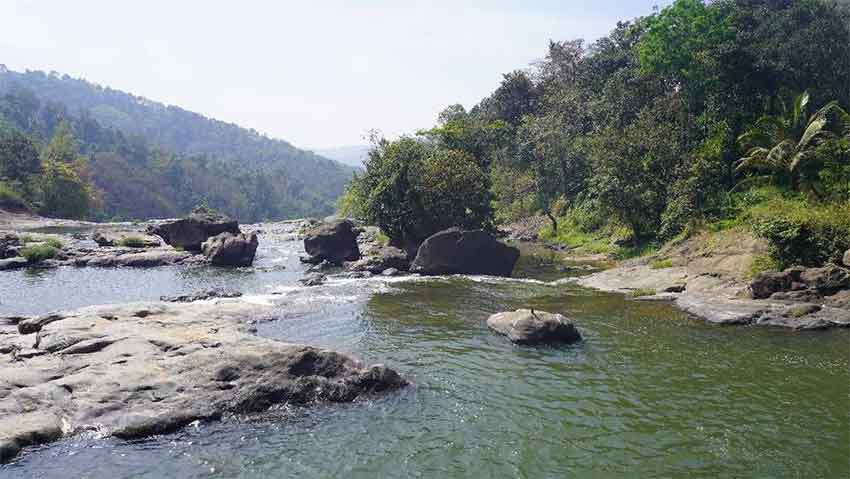 Perfect nature photography location Ripple Waterfall Munnar