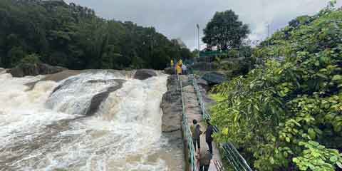 Travel guide to Ripple Waterfall near Munnar Kerala