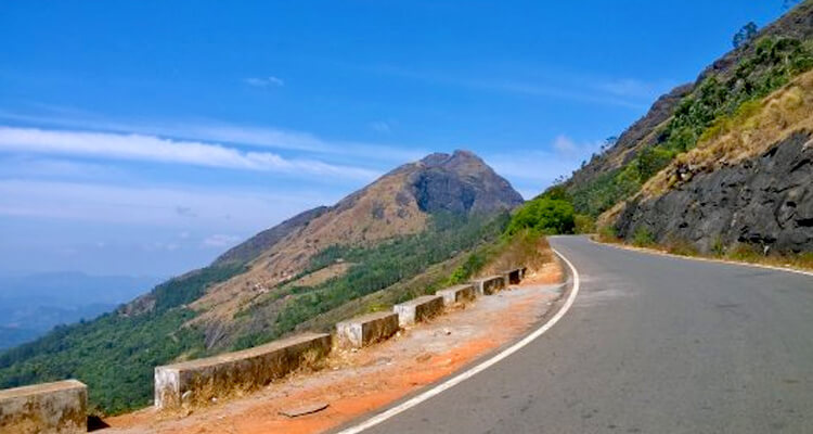 Gap Road View Point Munnar misty mountains