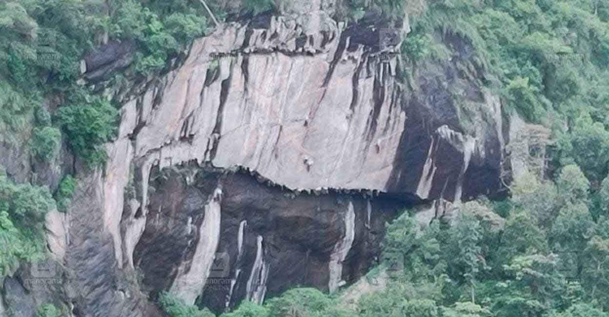 Honey Rock View Point Munnar with rocky hills and panoramic scenery