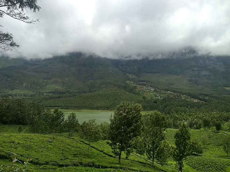Pudukkadi View Point with valley views in Munnar