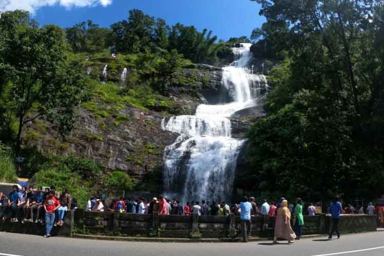 Cheyyappara Waterfalls Munnar Kerala - Highway Cascade Tourist Spot